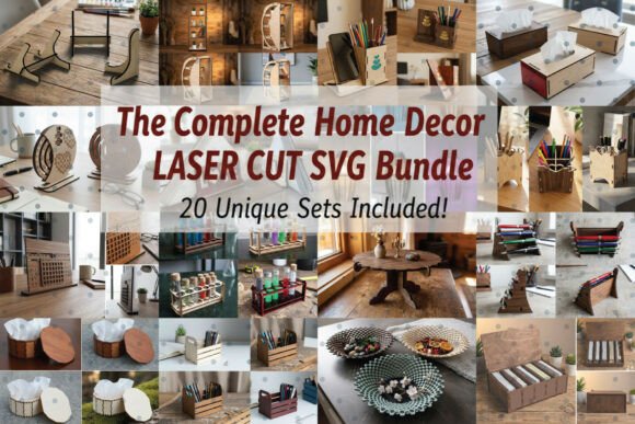 20 Home Decor Laser Cut SVG Sets: A Modern Creator’s Design Powerhouse