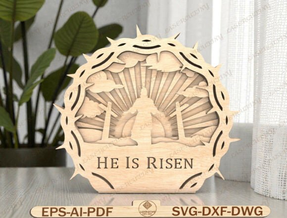 Crown of Thorns Easter Scene Laser Cut: A Faithful Craft with Practical Considerations