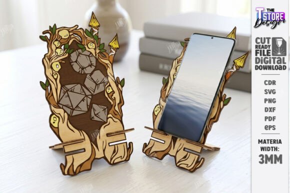 Exploring the Craft and Utility of the Dragon Phone Stand Laser Cut Fantasy