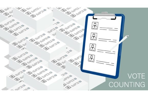 Isometric Counting the Votes: A Fresh Visual Take on Election Processes
