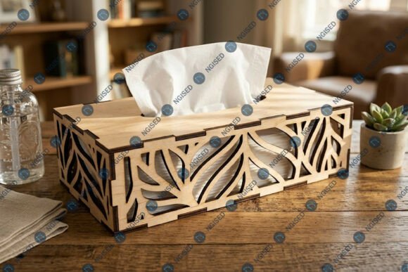 Laser Cut Tissue Box SVG Bundle: Crafting Customizable Designs for Diverse Applications